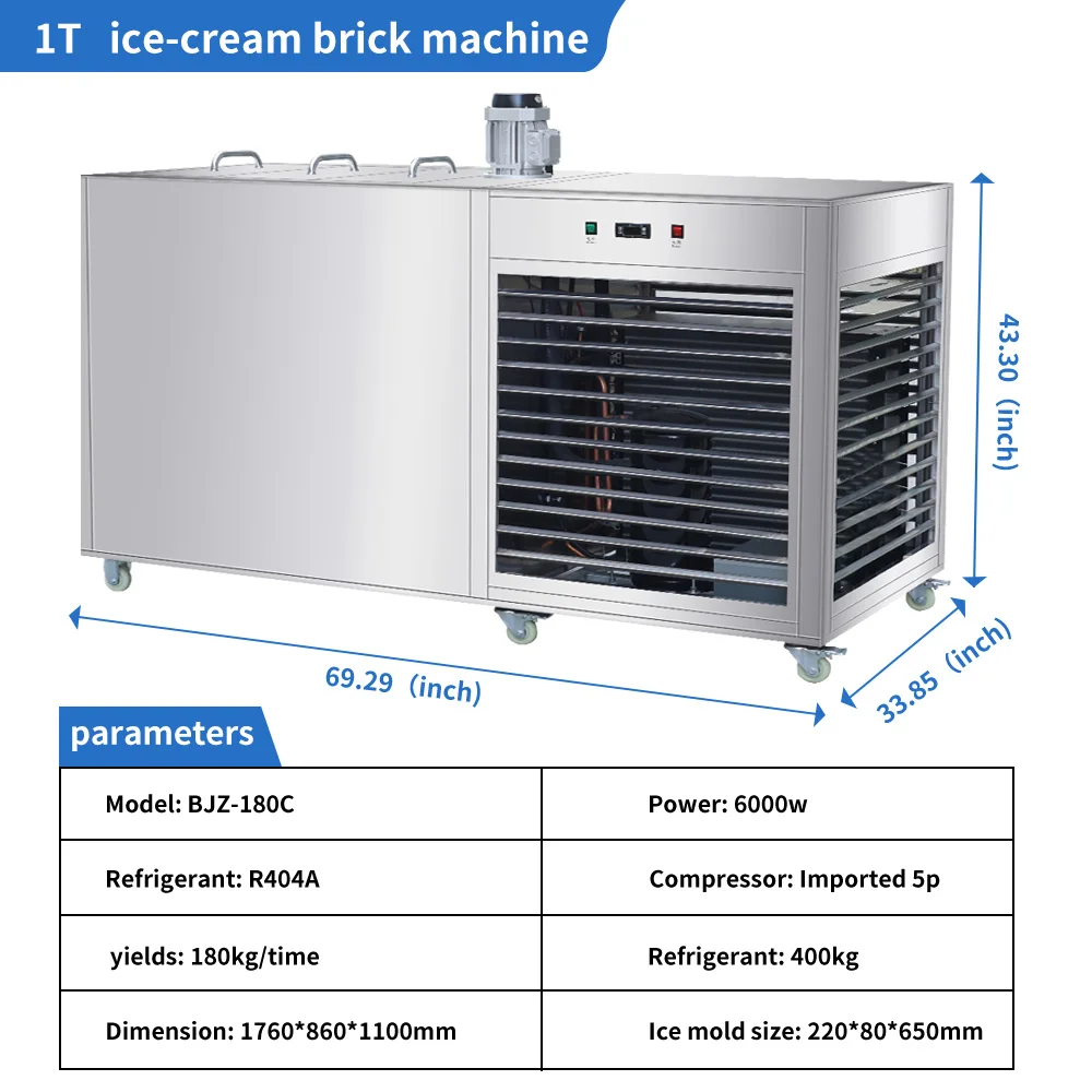 Ice Machines, 1000Kg, 220 V, 3000w - detail 22