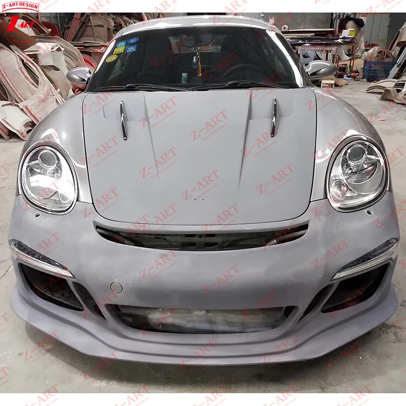 Z-ART 987GT3フロントバンパー987ケイマンフェイスリフト