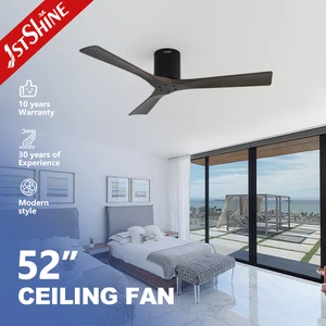 1stshine Ceiling Fan Solid Wood Blades 6-Speed Ceiling Fan with Smart App Remote Control