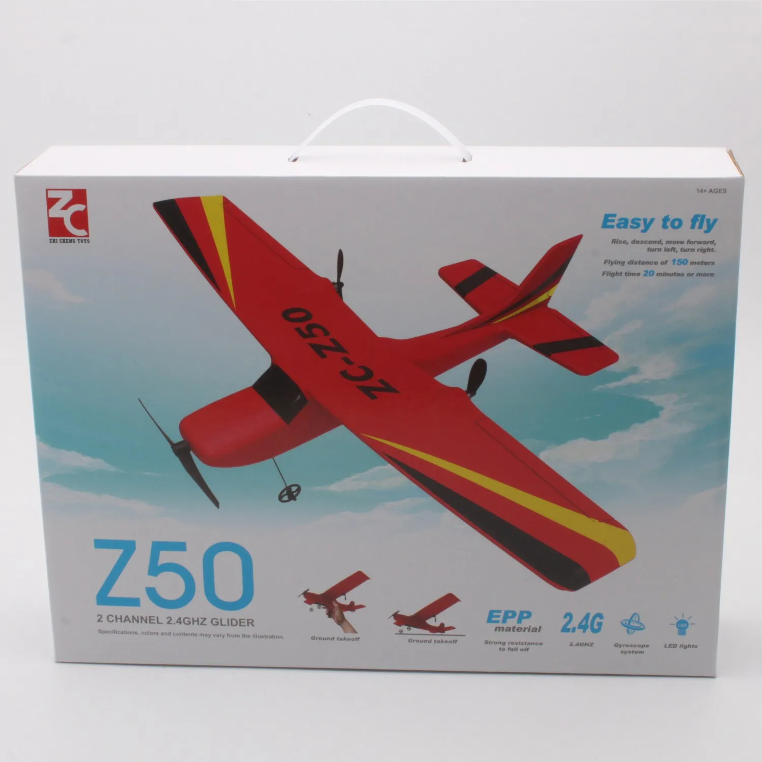 ZC-Z50 Airplane Fixed Wing EPP RC Plane Foam Remote Control Aircraft Toy Gift#GD 