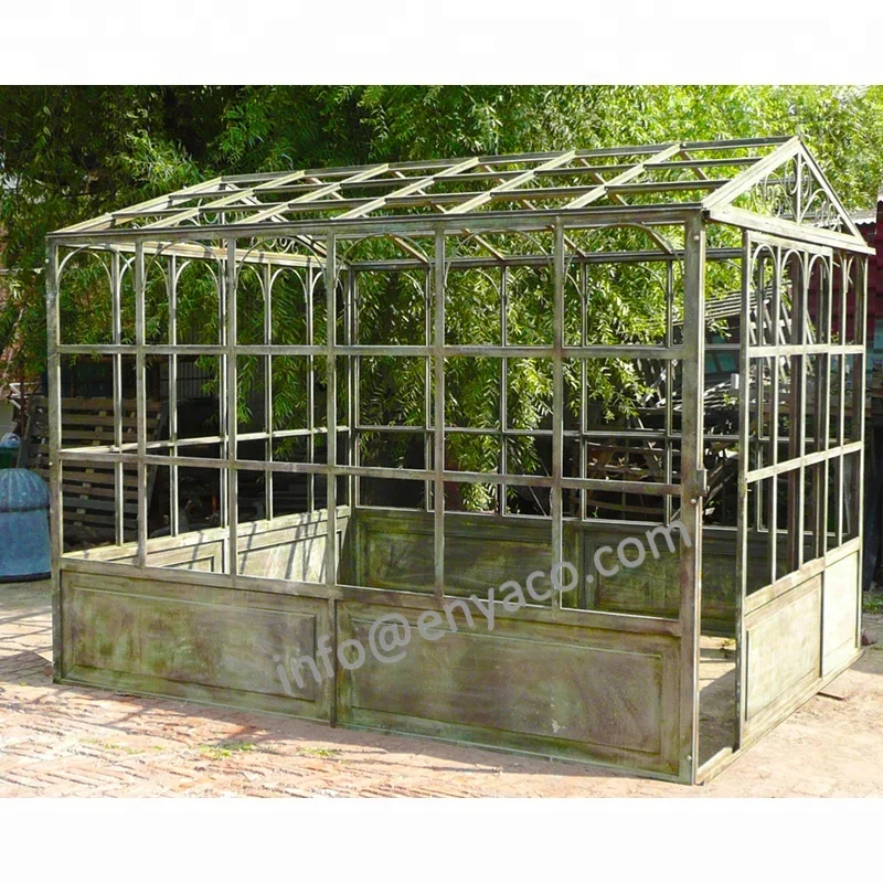 Wrought Iron Garden Outdoor Large Victorian Greenhouses