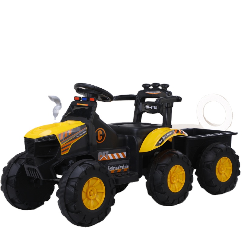 最新モデル 子供用 電動トラクター ライドオンカー 2-8歳向け 4輪車