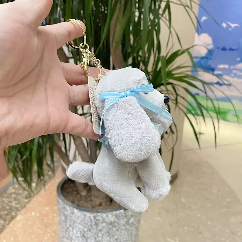 2 Porte-clés Peluche Chien Mignon - Pendentif Pour Sac à Dos, Clés - Cadeau Amusant Pour Enfants & Amis - 6