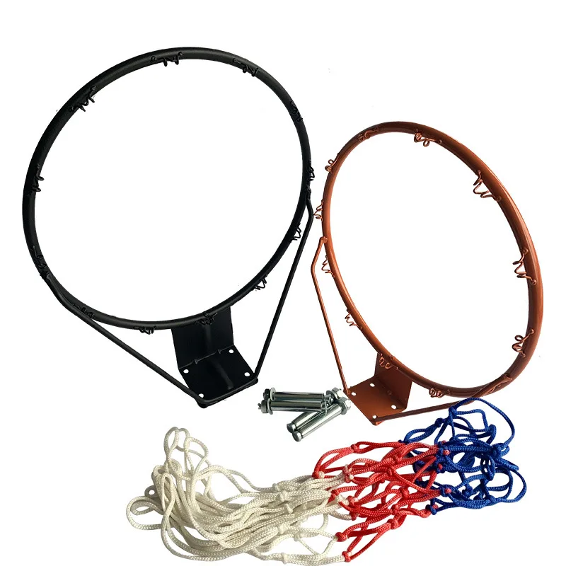 Adjustable Basketball Hoop System Outdoor Board Basketball Ring with Stand Wall Mounted Basketball Stand