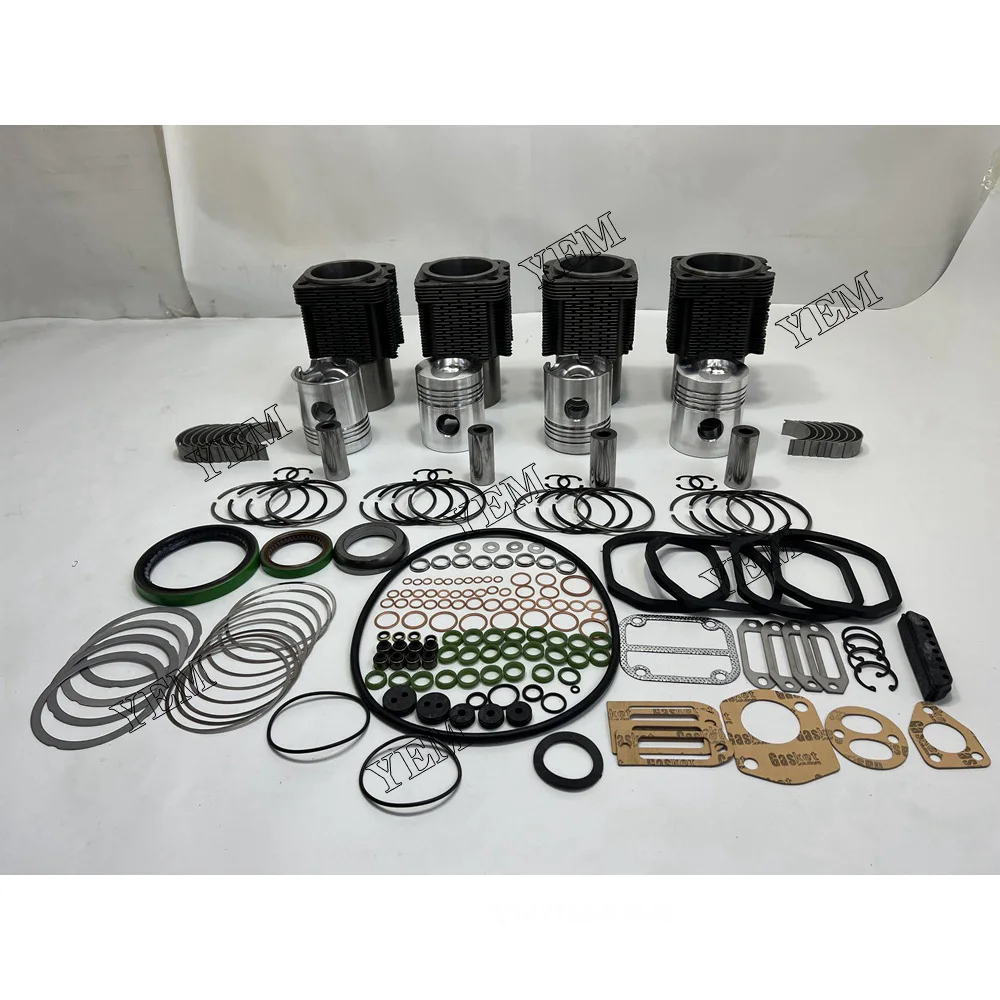 F4L912 Cylinder Liner Kit for Deutz Engine Repair Kit Industrial Engine Parts 4