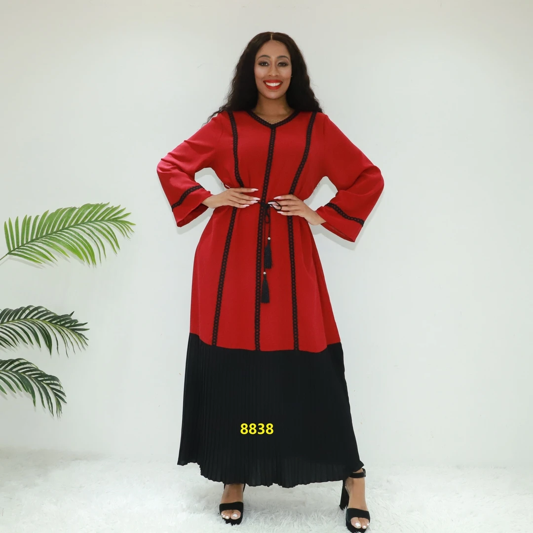 Kimono-style Dress Bangladesh Wholesale Abaya AY Fashion 8838 Congo Fashion  Ladies Dress