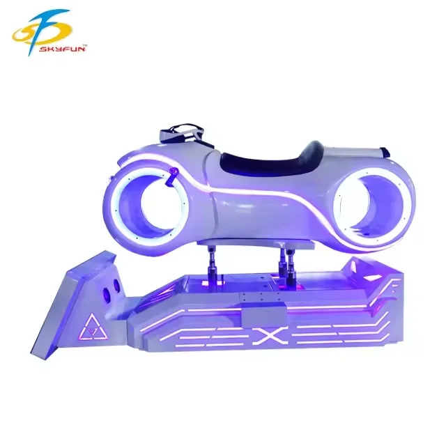 Amusement Park 9D Virtual Reality Racing Game Machine Driving Simulator Racing Car VR Simulator