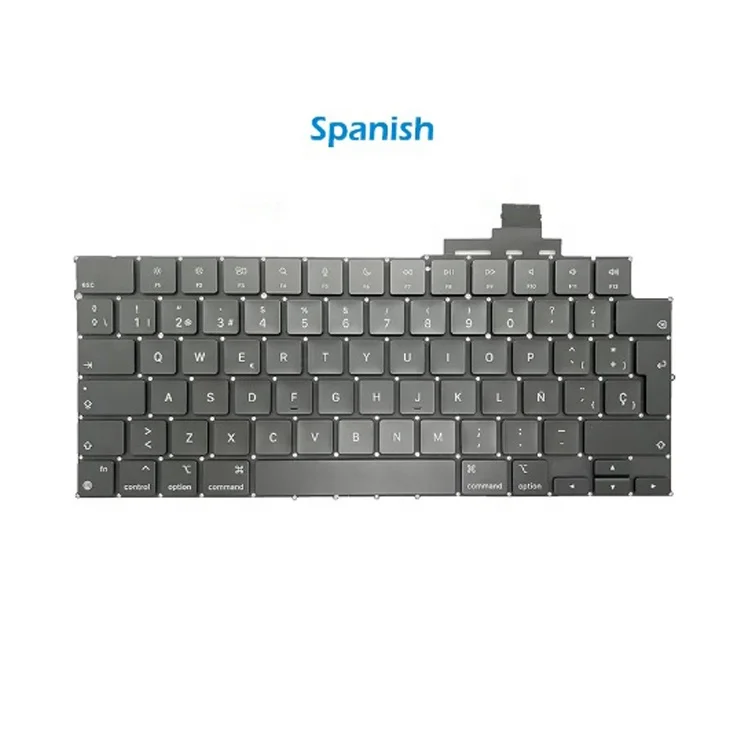 HK-HHT Replacement Laptop Spare Parts Internal US Keyboards for A2681 Laptop