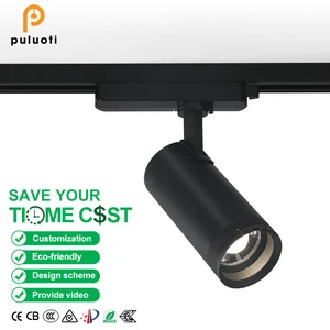 25W Smart Tuya Track Lights 220V 2 Wire Linear Tracklight Dali Dimmable Track Lighting Led Spot Track Light Lights for Office