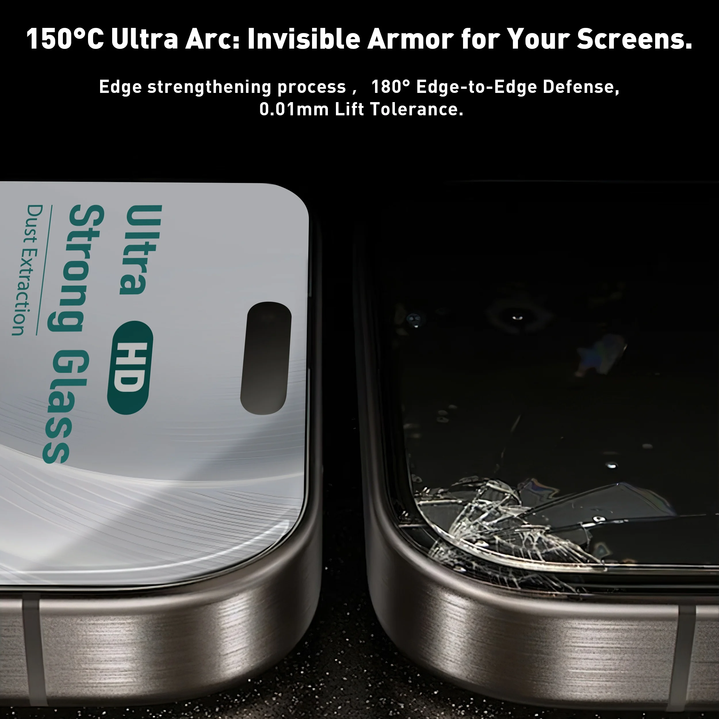 Top Quality Strength 45KG Ultra Strong Anti Static Tempered Glass HD ...