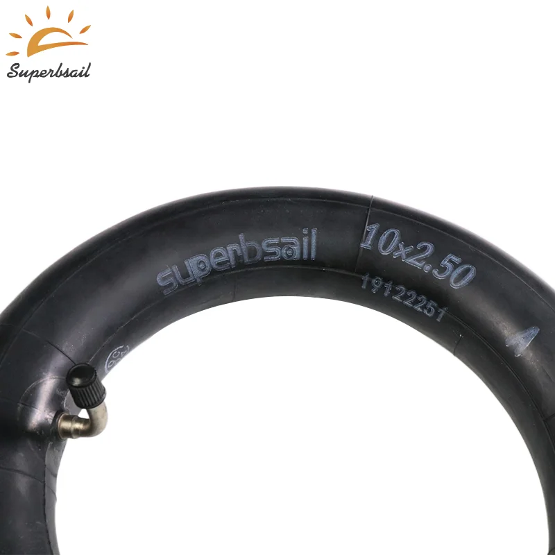 Superbsail EU Warehouse High Quality E-Scooter Tire 10*2.5 Inner Tube With Bent Valve 90 Degree For Electric Scooter Tyre supplier