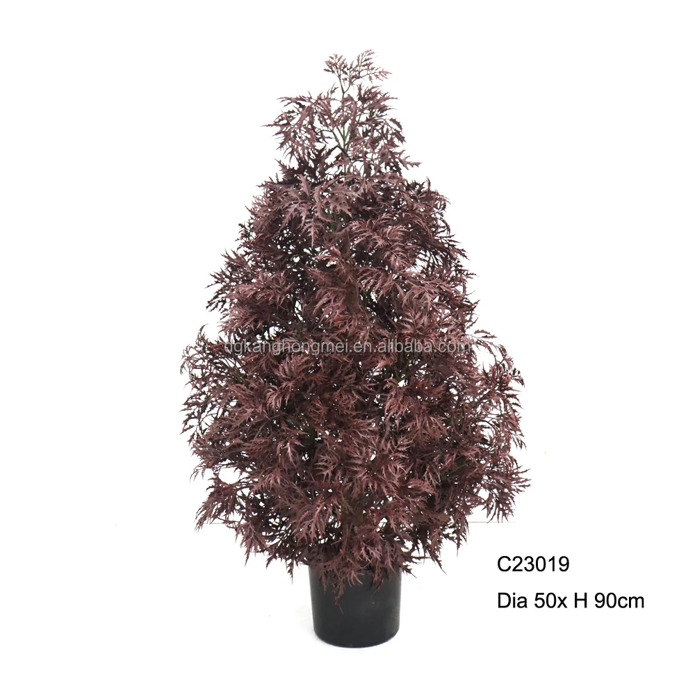 UV-Protected Aralia Tree Topiary Stylish Shaped Indoor Outdoor Artificial Plant in Pot Many Styles Available