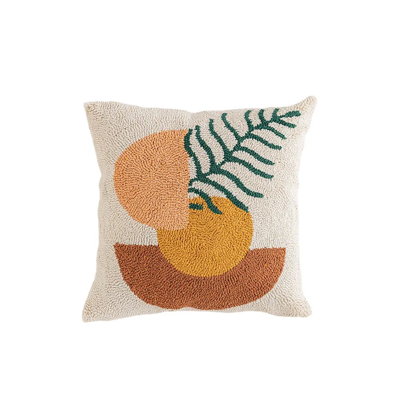 Aoyatex New Design Abstract Patterns Square Soft Cushion Pillow for Home Decoration