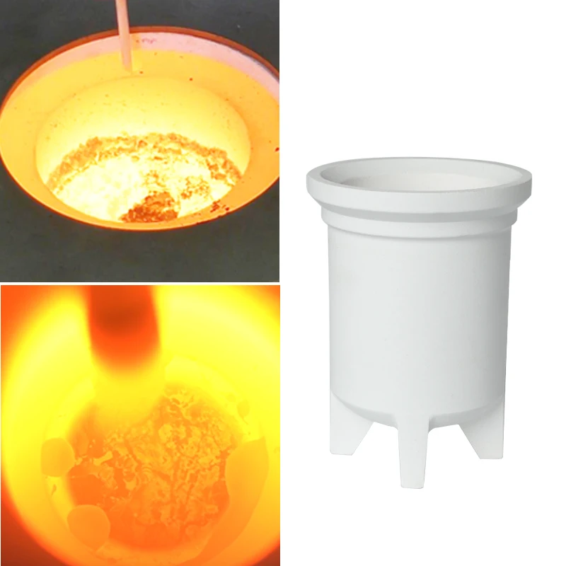 Ceramic Shell for Yasui Vacuum Pressure Casting Machine Yasui K2E/KT17  Ceramic Cover for Casting Crucible Set Ceramic Crucible