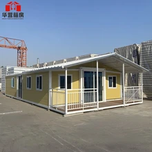 China Factory Wholesale Cheap 40 Ft Luxury House Prefab Modular Homes Expandable Container House