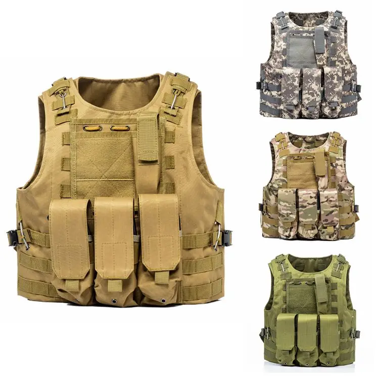 Custom Color 5a Oxford Fabric Tactical Vest Equipped With Tactical ...