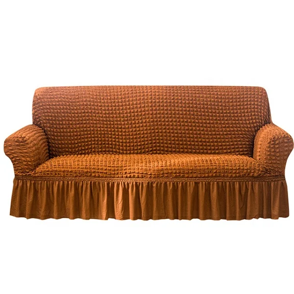 Новинка 2021, высококачественный универсальный розовый эластичный Водонепроницаемый чехол для дивана из пузырчатой ткани