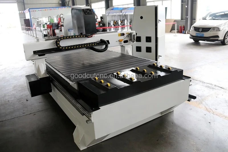 Automatic Cutting Multifunction Woodworking Cnc Milling Machine 3 Axis for Wood Door Funiture Making