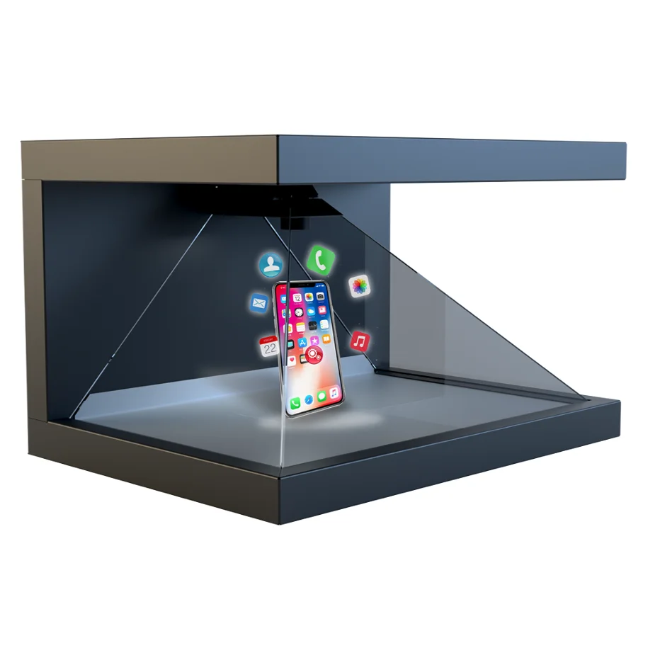 livraison rapide 3d holographique affichage boîte pleine résolution de hd