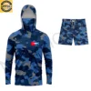Camouflage blue