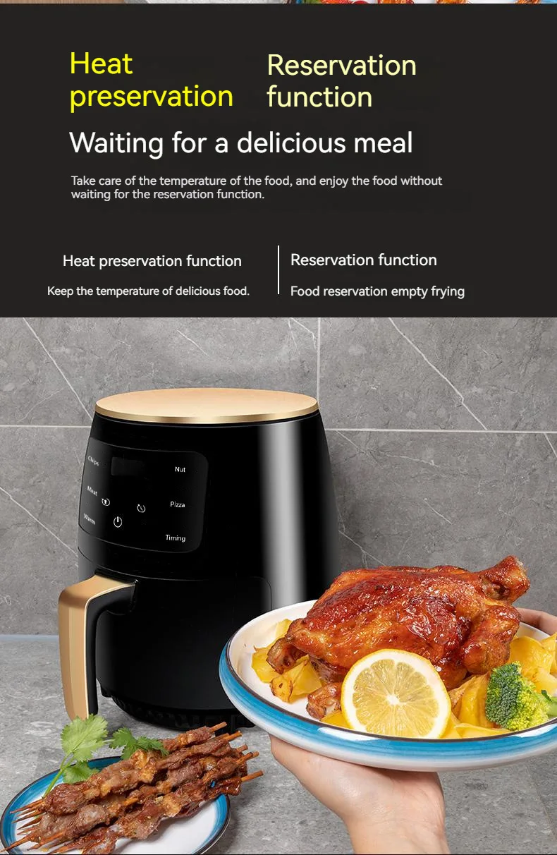 Wholesale China air fryer machine square 6l 12l  de 8l premium familiales smart ovens air fryer