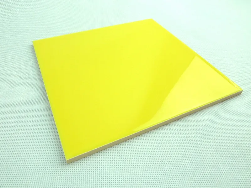 Modern Lemon Yellow Glossy 200X200mm Subway Tiles Series OS22CL1 for Kitchen Wall Decor for Room