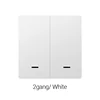 WiFi+RF Universal Single/Live-Neutral Wire 2-Gang White