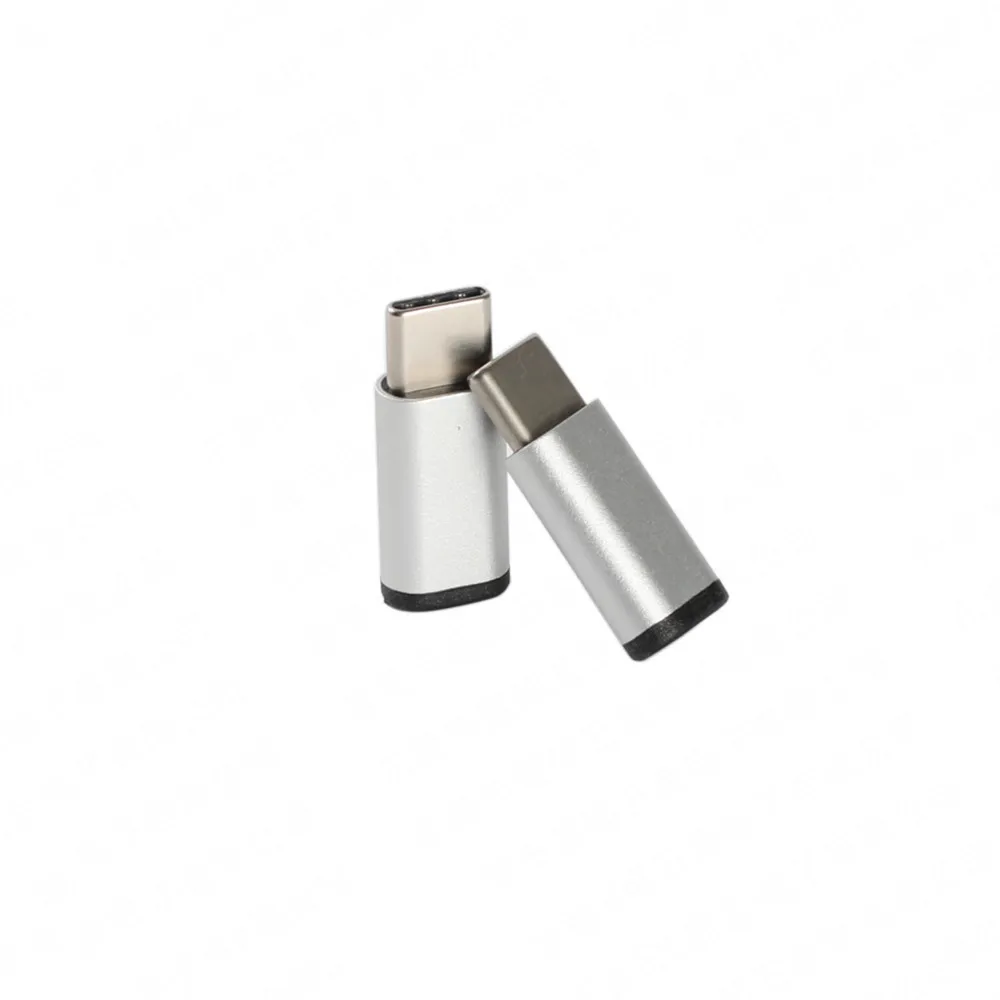 Оптовая продажа металлический переходник с Type C «папа» на Micro USB 2 0 «мама» для ноутбука и мобильного