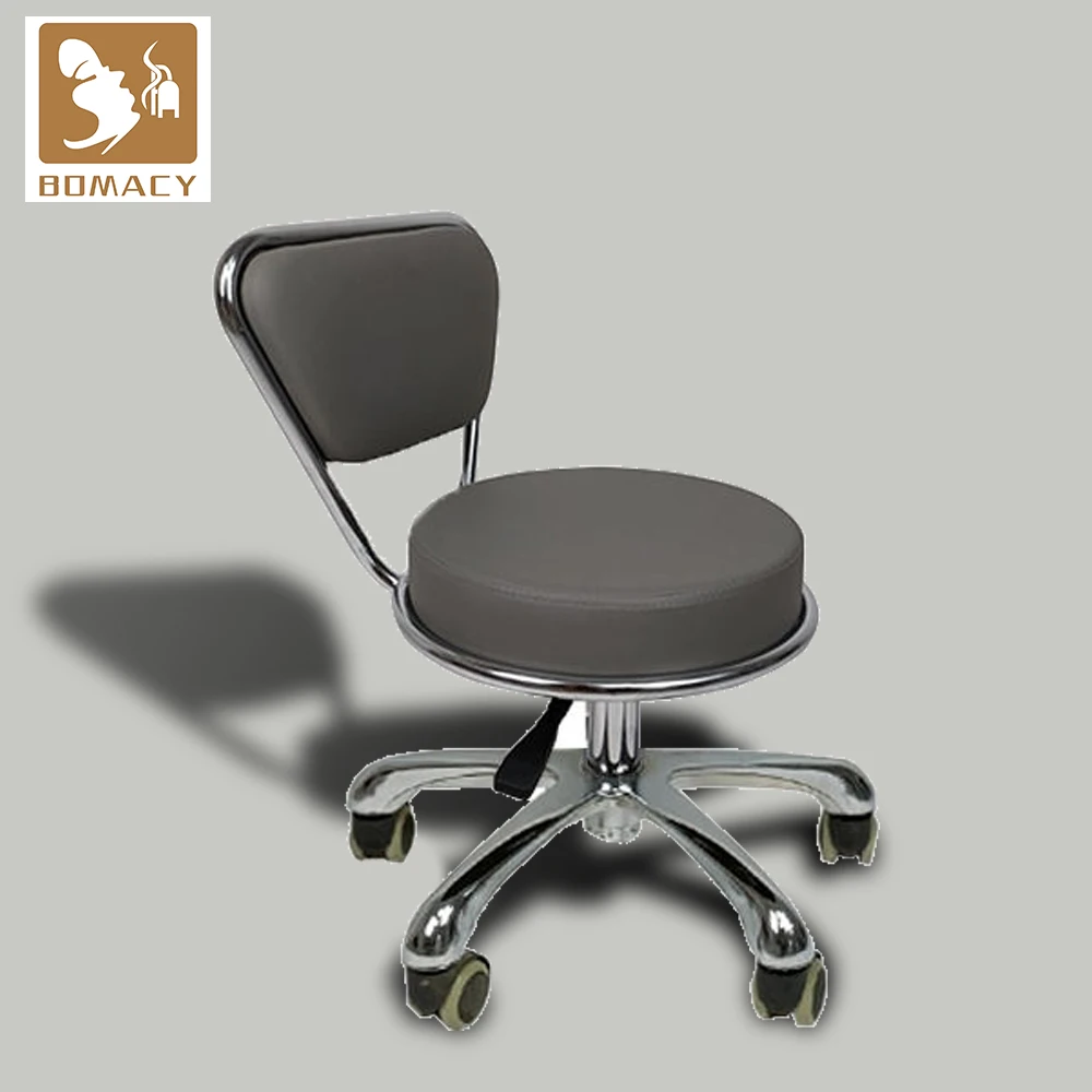 Grey Beauty Gold Luxury Wet Kid Styling Green Red for Nails Technician Synthetic Leather Adjustable Chairs Pedicure Salon Stools