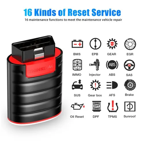 New Version THINKDIAG Full System Reset Service OBD2 Diagnostic Tool Car Diagnosis Scanner