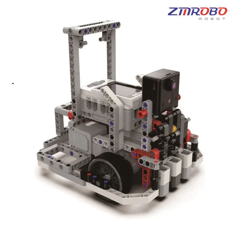 ZMROBO Robot Equipment 49 In1 STEM Electric Educational Brick Toy Building Block Teaching Set Boys and Girls Intelligent DIY Toy