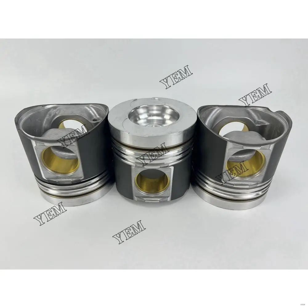 High Performance Engine Piston 65.025010704 for Doosan P180LE Forklift Excavator Loaders
