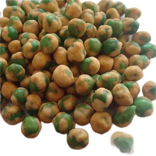 Premium Quality Healthy Snack Wholesale Crispy Food Snacks BBQ Green Peas Dried Peas