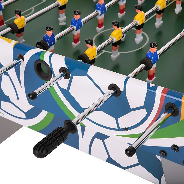 Настольный футбол 48 дюймов Настольная футбольная игра с ногами семейный праздничный подарок 8 рядов настольный игровой