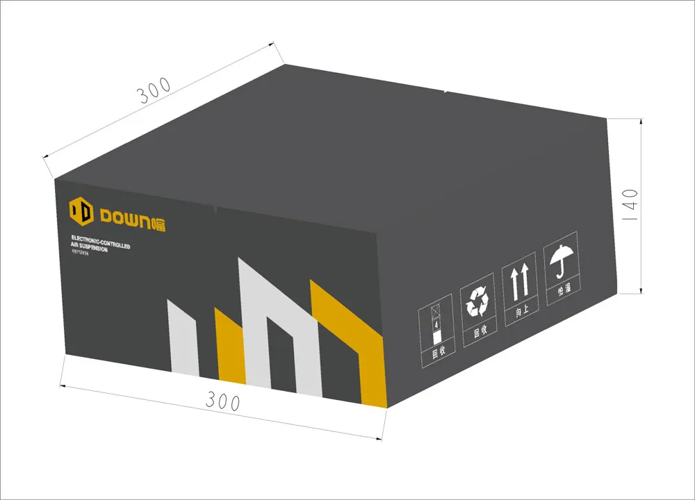 Down Air Ride Suspension Kit For Car Voice Control 3h Air Management