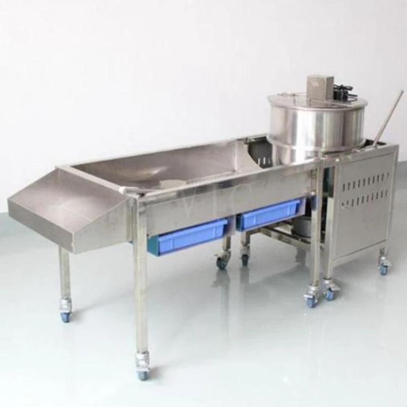 Машина для приготовления попкорна из нержавеющей стали с ручным газовым шаром по лучшим ценам