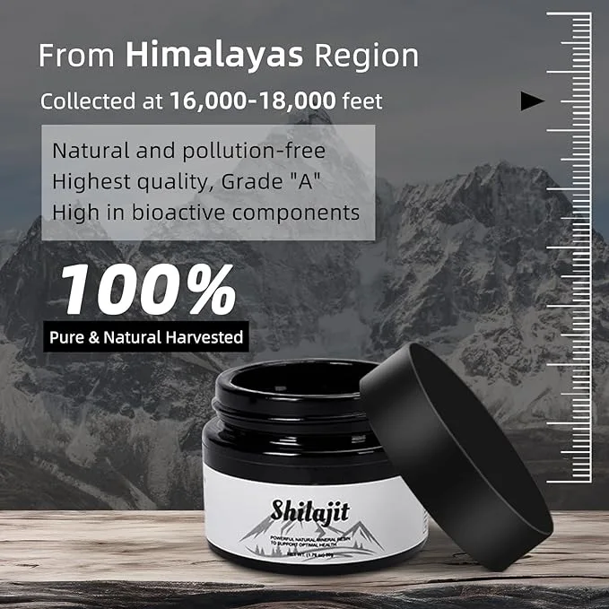 Pure Shilajit Himalayan Organic Shilajit Resin 50g Shilajit For Energy ...