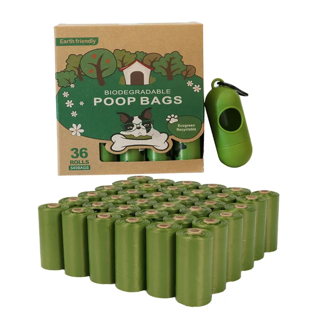 Amaz Best Seller Eco Friendly High Quality Custom Logo Printed Biodegradable Waste Bags for Dogs Wholesale Pet Dog Poop Bag