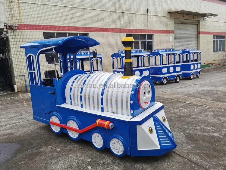 Outdoor Kiddie Rides Backyard Small Tourist Train Amusement Park
