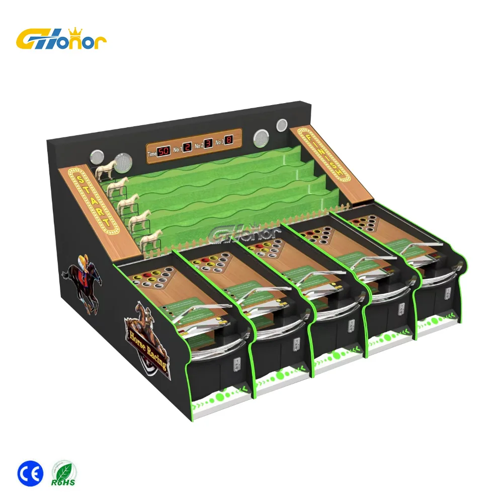 ベストセラー低MOQ競馬ゲーム機コイン式アーケードゲーム
