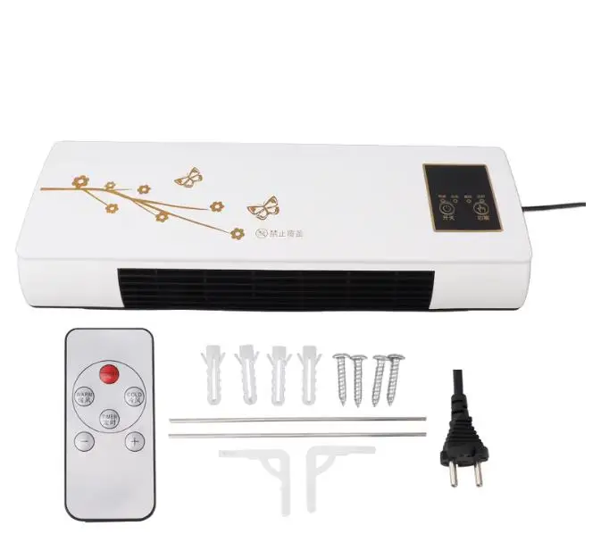 Dual Use Mobile Small Air Conditioner Hot Air Blower Bathroom Heater Household Bedroom Wall Mounted Electric Heater