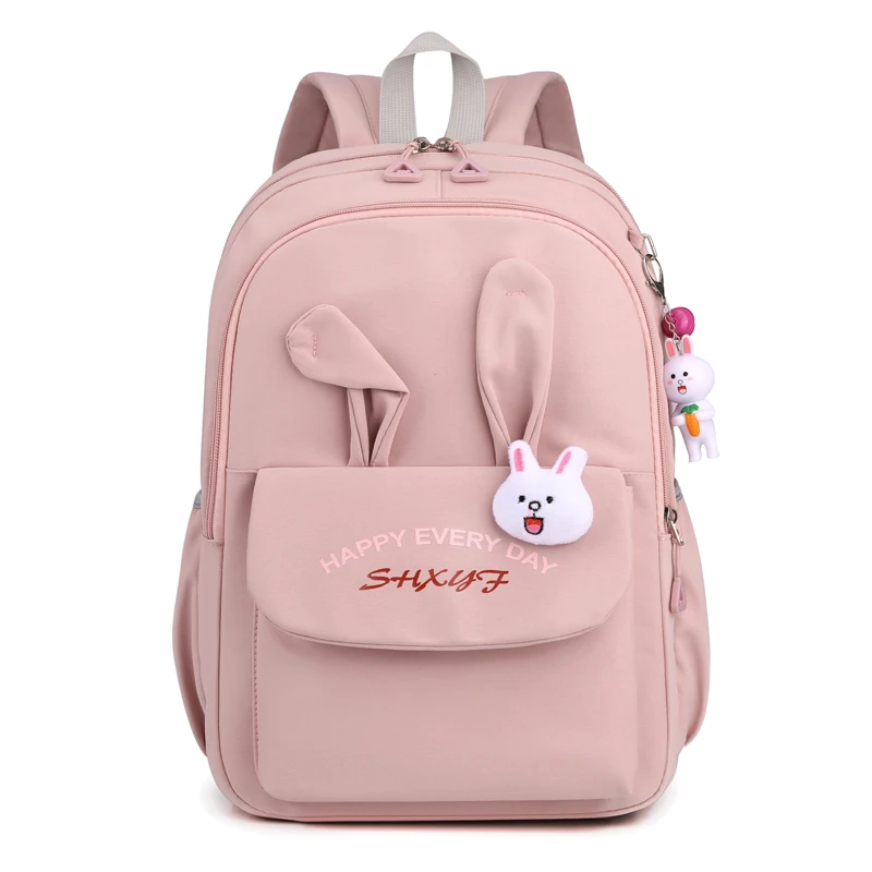 Camellia Pink School Bag for girls in India - Genie