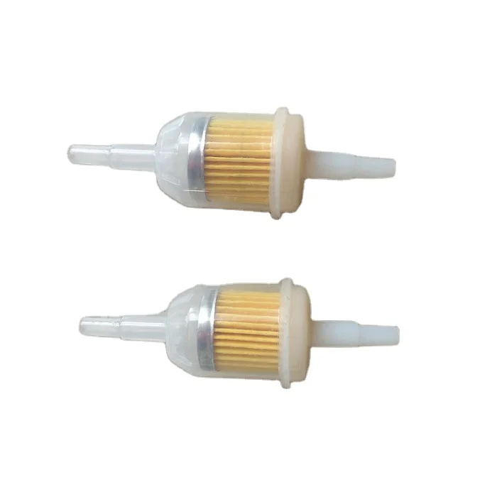 Filtro Benzina Universale 8mm 90° Per Moto, Snowmobile E Dirt Bike - 1 Pezzo