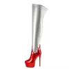 Silver-red