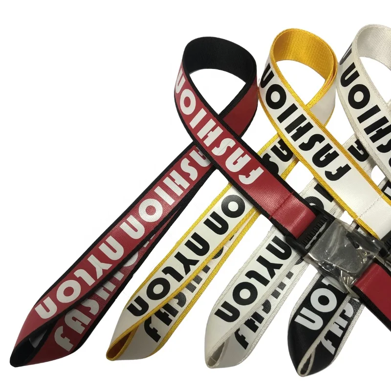 Высокое качество аварийное отсоединение изготовленный на заказ шелкография логотип нейлон Аэробус ремешки для мобильных телефонов