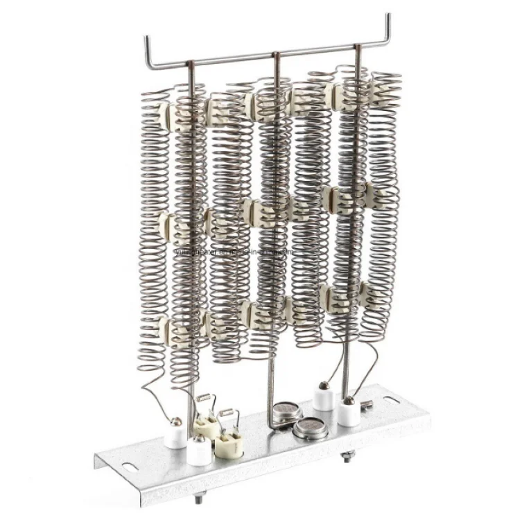 Open coil air heating element