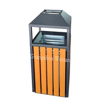 Excellent Quality Galvanized Inner Liner Outdoor Dustbin 52L Plastic Dustbin For Wholesale Export