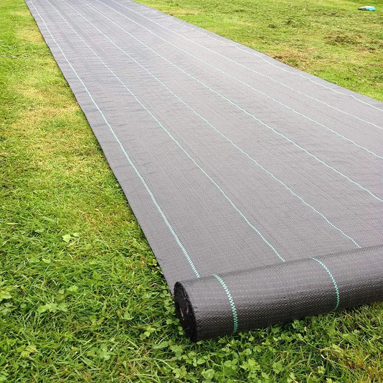 Membrane 2M/3M/4M Wide Fabric Ground CoverWeed Control Mat For Landscape Garden 