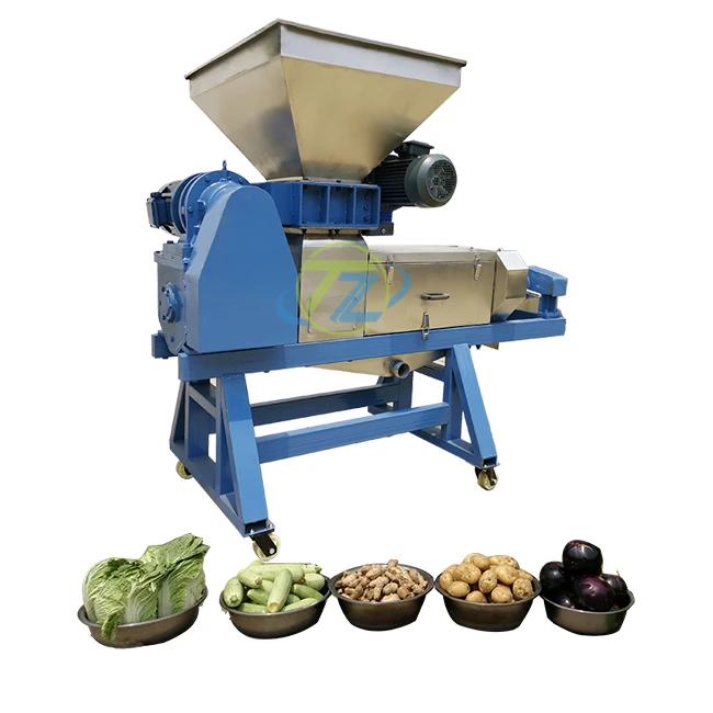 High Tech Shredder and Screw Press Machine
