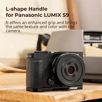 SmallRig L-Shape Handle for LUMIX S9 with Ergonomic Silicone Grip Handheld Shooting - 4517 detail image